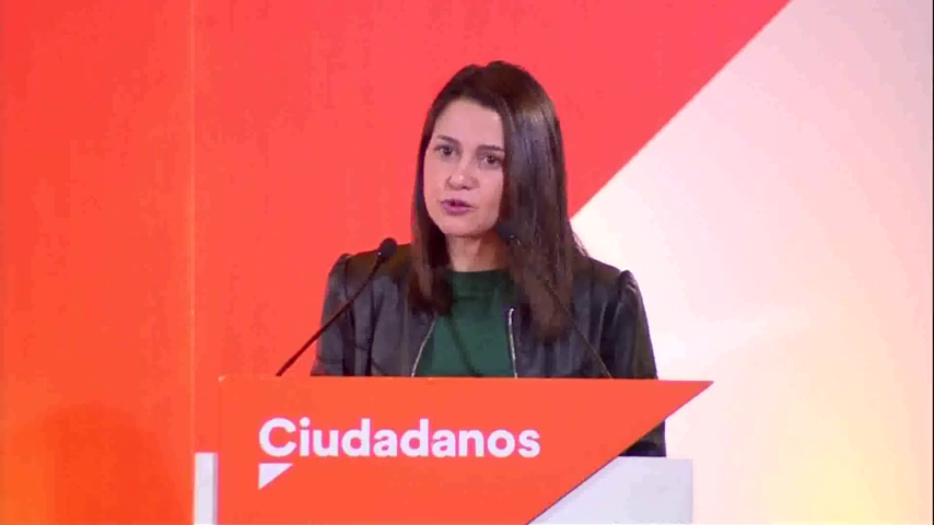 Arrimadas acusa Díaz de callar mientras se negocian Presupuestos en la cárcel Arrimadas acusa Díaz de callar mientras se negocian Presupuestos en la cárcel