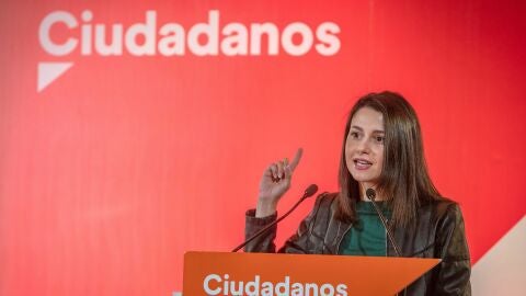 La portavoz nacional de Ciudadanos, In&eacute;s Arrimadas