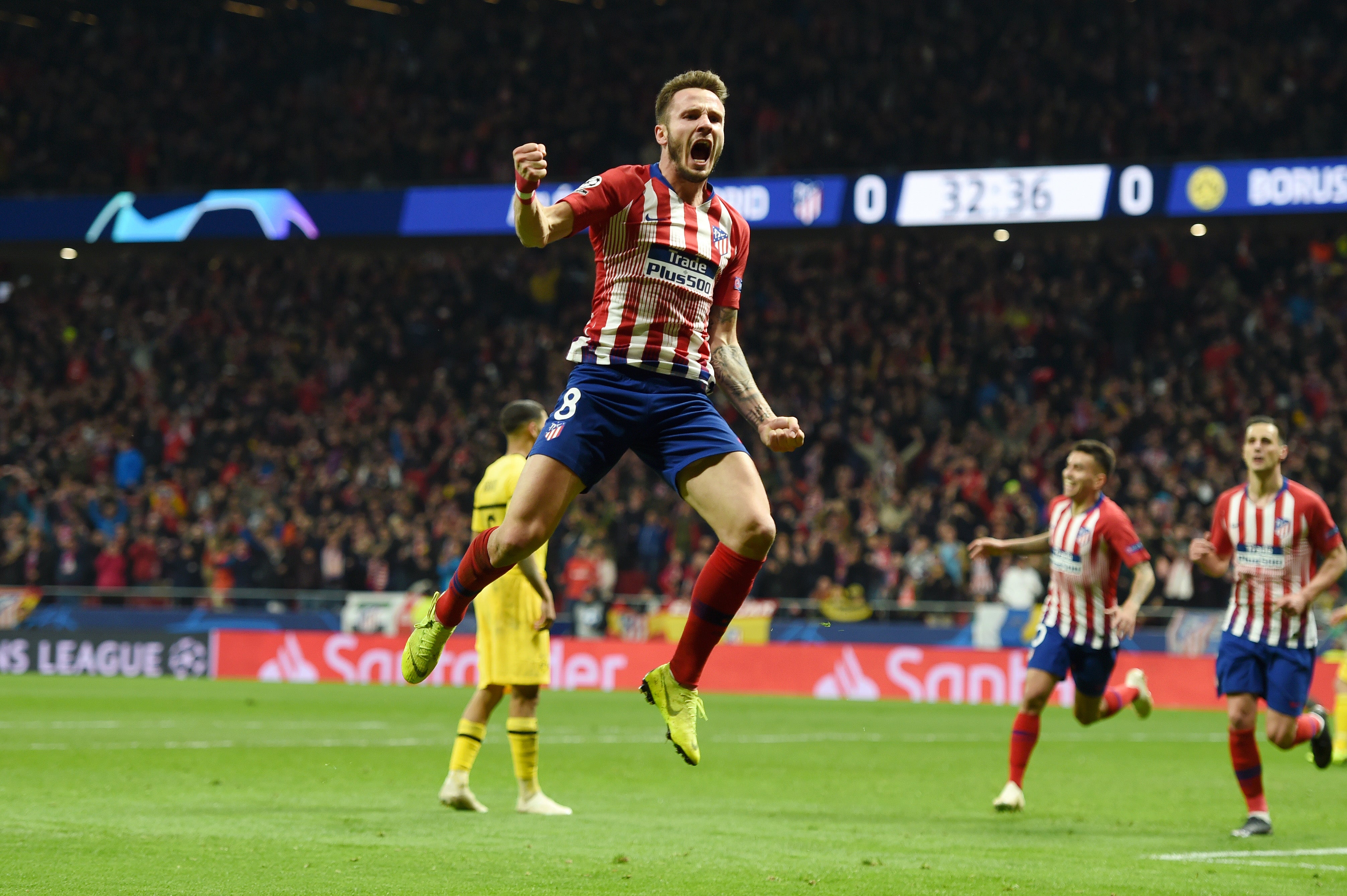 El Atlético encarrila el pase a octavos tras imponerse al Dortmund El Atlético encarrila el pase a octavos tras imponerse al Dortmund