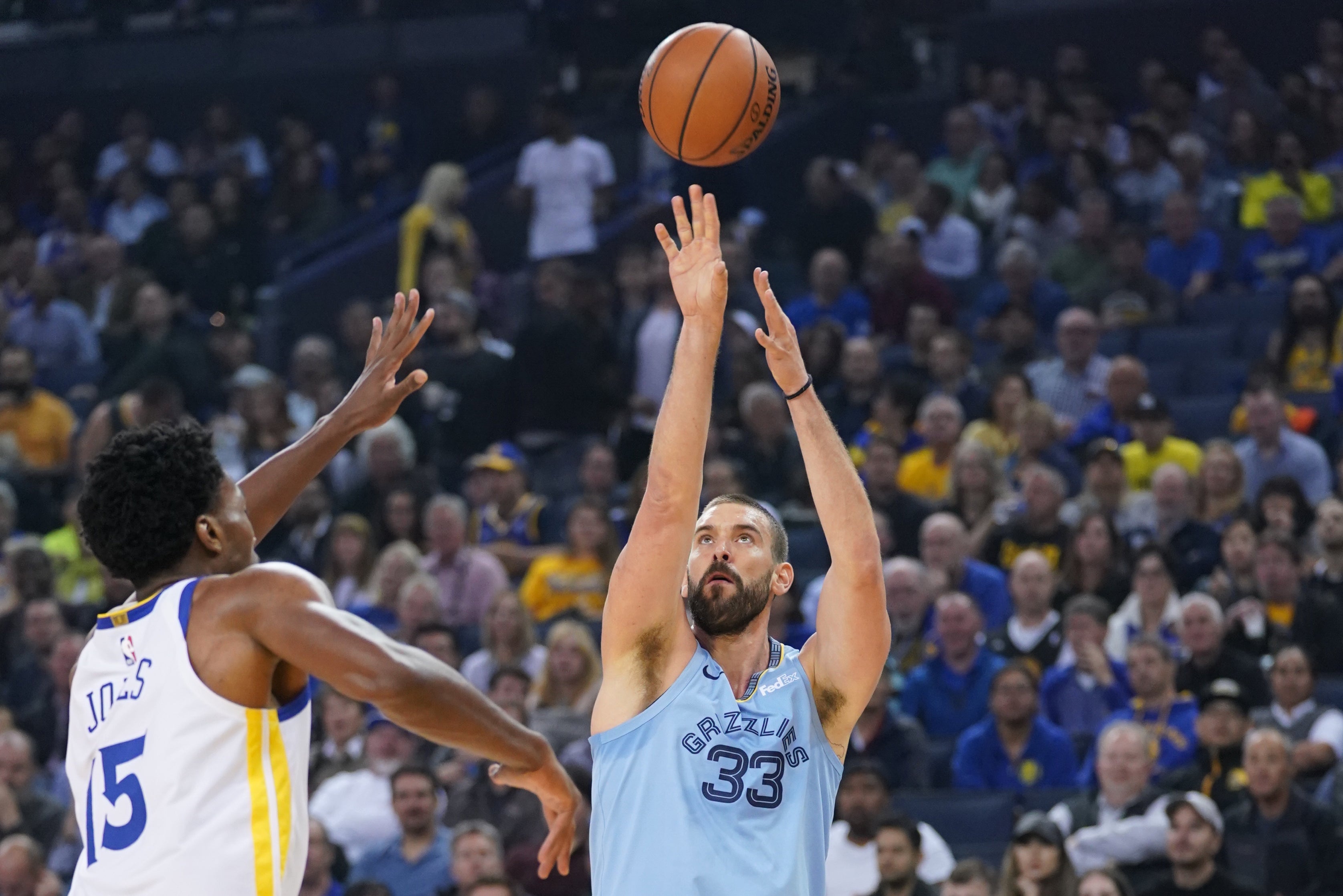 Los Warriors arrasan a los Grizzlies de Gasol y los Jazz de Ricky caen ante los Raptors Los Warriors arrasan a los Grizzlies de Gasol y los Jazz de Ricky caen ante los Raptors