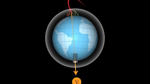 Primera tomografia de la Tierra con neutrinos