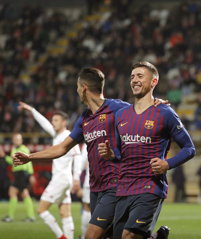 Lenglet: "Los goles encajados es un tema que debemos arreglar" Lenglet: "Los goles encajados es un tema que debemos arreglar"