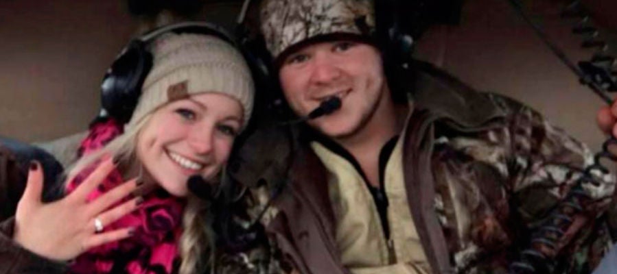 La pareja de recién casados fallecidos en un accidente de helicóptero La pareja de recién casados fallecidos en un accidente de helicóptero