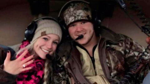 La pareja de reci&eacute;n casados fallecidos en un accidente de helic&oacute;ptero