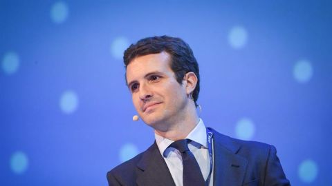 Pablo Casado, l&iacute;der del PP. 