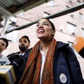 La candidata demócrata a la Cámara de Representantes por Nueva York, Alexandria Ocasio-Cortez