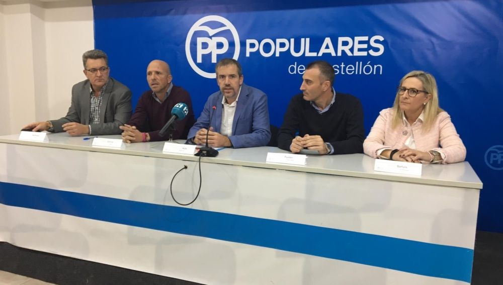 Representantes del Partido Popular de los municipios de la provincia.