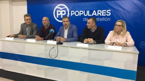 Representantes del Partido Popular de los municipios de la provincia.