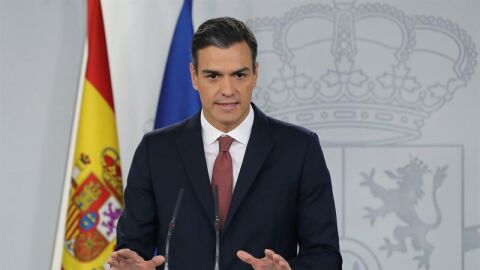 El presidente del Gobierno, Pedro S&aacute;nchez