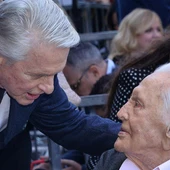 Michael Douglas y Kirk Douglas Michael Douglas y Kirk Douglas