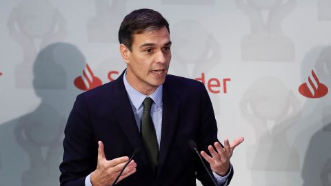 El presidente del Gobierno, Pedro S&aacute;nchez