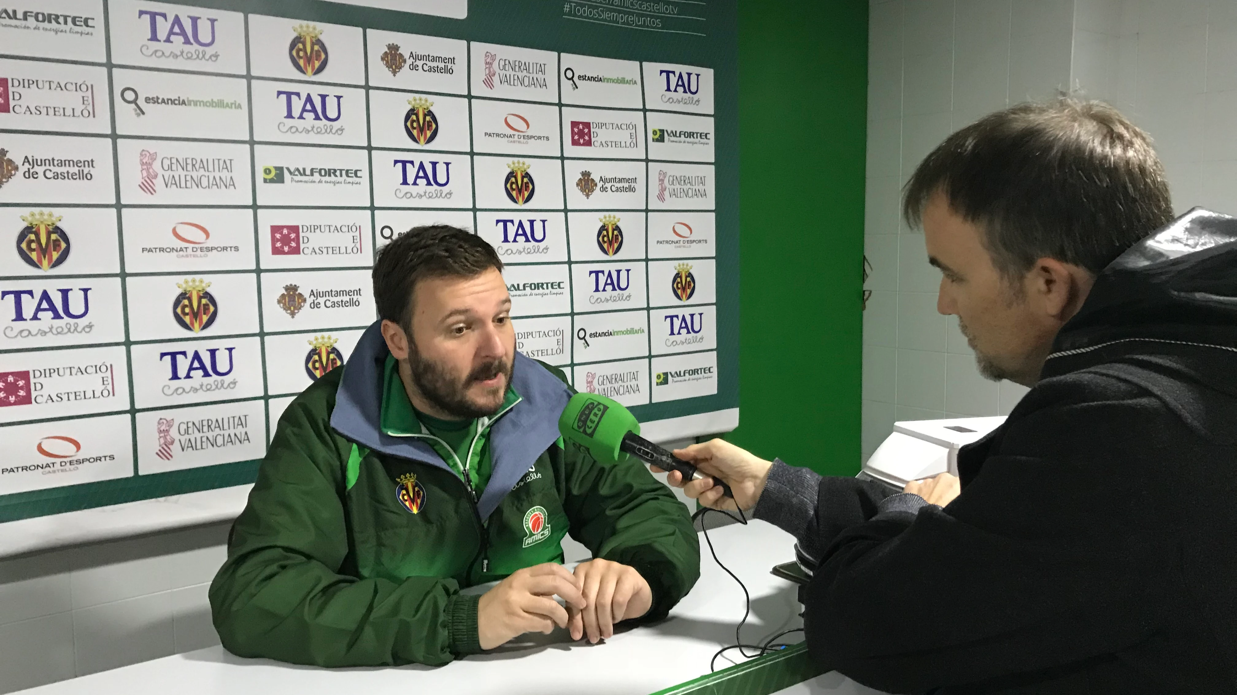 Toni Ten, t&eacute;cnico del Tau Castell&oacute;n