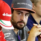 Fernando Alonso y Sebastian Vettel, en rueda de prensa Fernando Alonso y Sebastian Vettel, en rueda de prensa