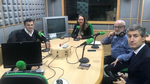 Tertulia pol&iacute;tica hoy con Bruno Garc&iacute;a, Araceli Orozco, Jes&uacute;s Ca&ntilde;as y Juan Manuel P&eacute;rez Dorao.