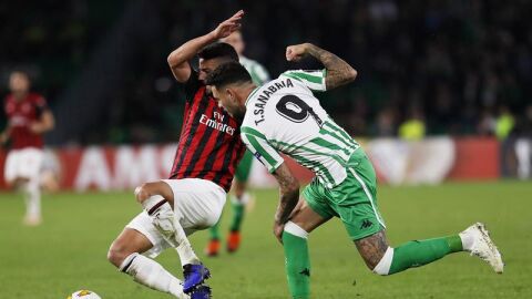 Betis y Milan firman las tablas. 