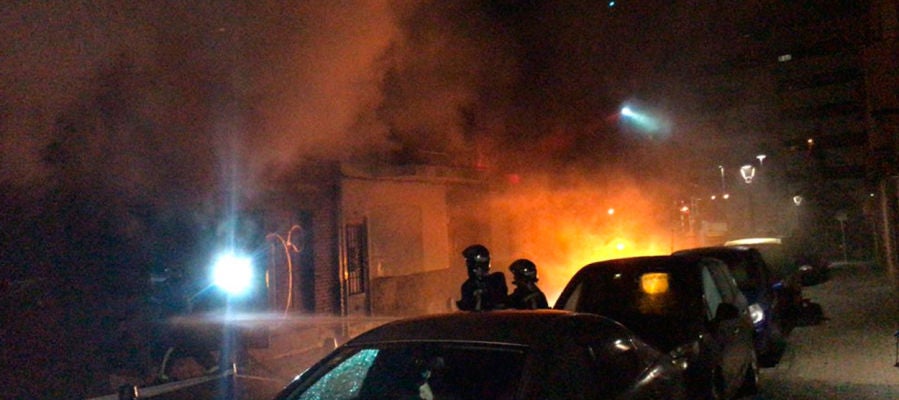 Incendio en Torrejón de Ardoz Incendio en Torrejón de Ardoz