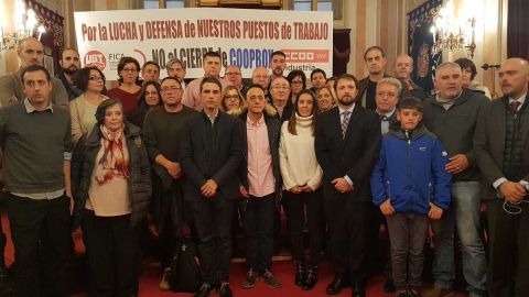 Apoyo institucional contra el ERE