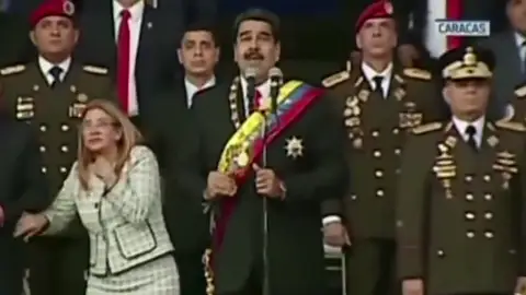 Supuesto atentado contra Nicolás Maduro Supuesto atentado contra Nicolás Maduro