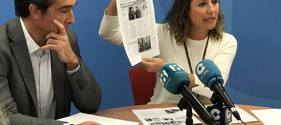 Ruben Ibáñez, diputado autonómico del PP, y Begoña Carrasco, portavoz del PP Castellón. Ruben Ibáñez, diputado autonómico del PP, y Begoña Carrasco, portavoz del PP Castellón.