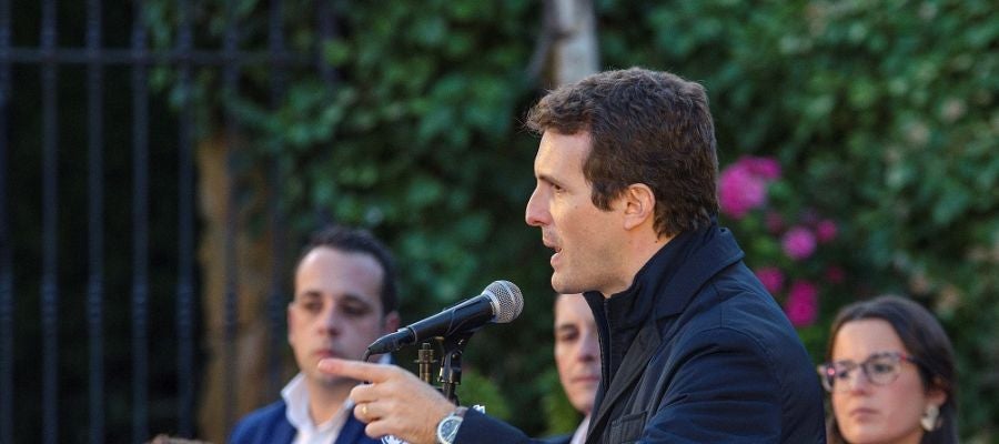 El presidente del PP, Pablo Casado El presidente del PP, Pablo Casado