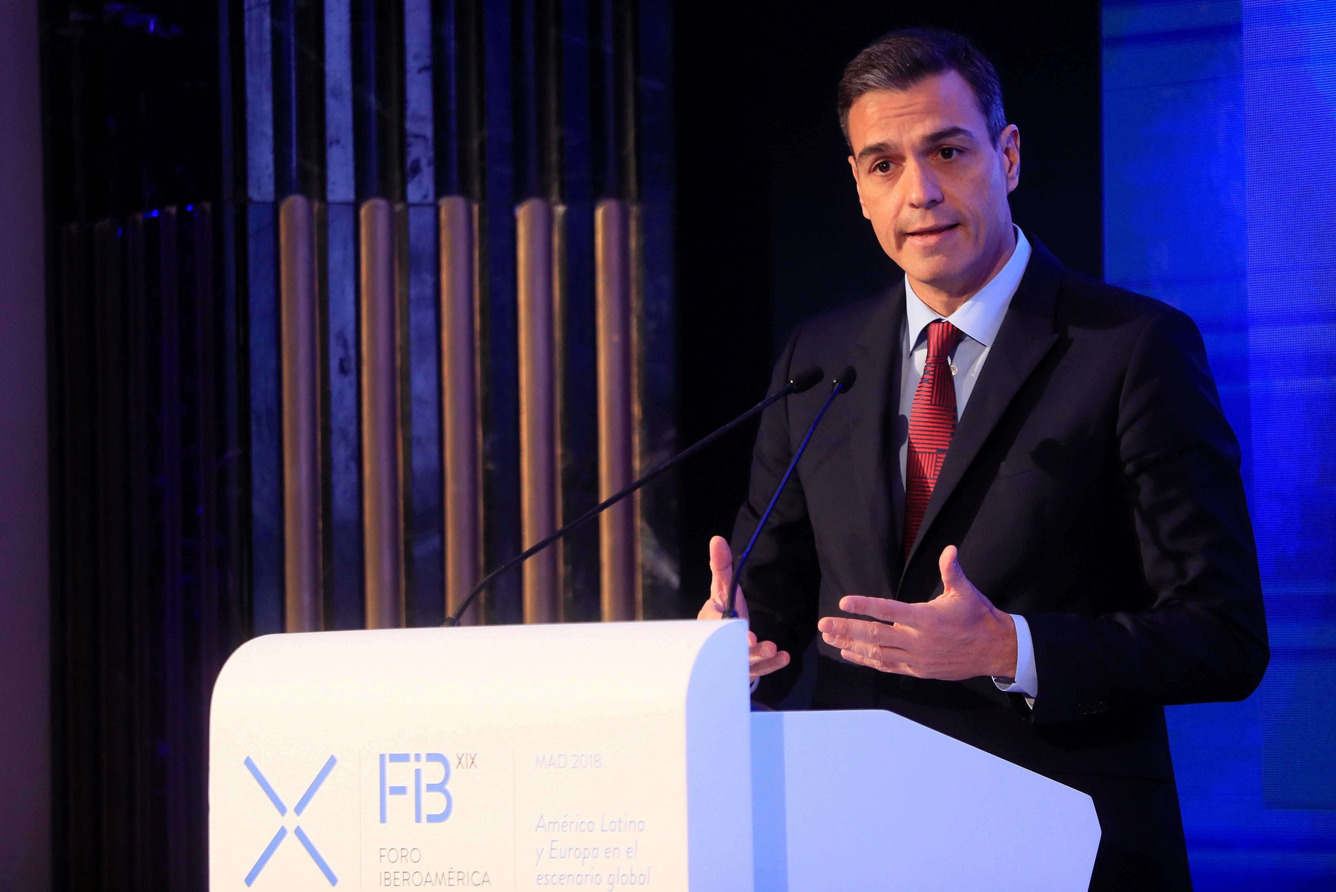 Sánchez no considera un varapalo la rebaja de la Comisión Europea a las previsiones de crecimiento de España Sánchez no considera un varapalo la rebaja de la Comisión Europea a las previsiones de crecimiento de España