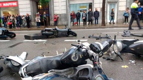 Atropello en Barcelona