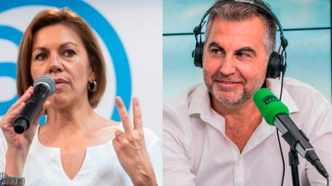 Mar&iacute;a Dolores de Cospedal y Carlos Alsina