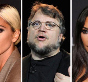 Lady Gaga, Guillermo del Toro y Kim Kardashian Lady Gaga, Guillermo del Toro y Kim Kardashian
