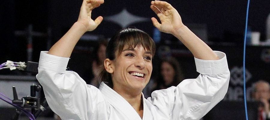 La karateca española Sandra Sánchez La karateca española Sandra Sánchez