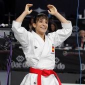 La karateca española Sandra Sánchez