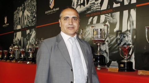 Tom&aacute;s Re&ntilde;ones, del Atl&eacute;tico de Madrid. 