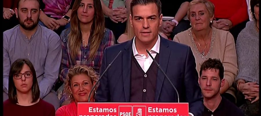 Pedro Sánchez: "La sociedad fue solidaria con la banca y la solidaridad es recíproca" Pedro Sánchez: "La sociedad fue solidaria con la banca y la solidaridad es recíproca"