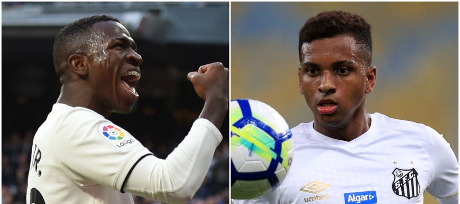 Vinicius y Rodrygo Vinicius y Rodrygo