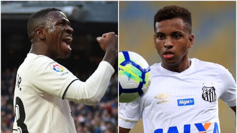 Vinicius y Rodrygo