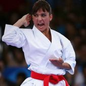 La karateca Sandra Sánchez. 