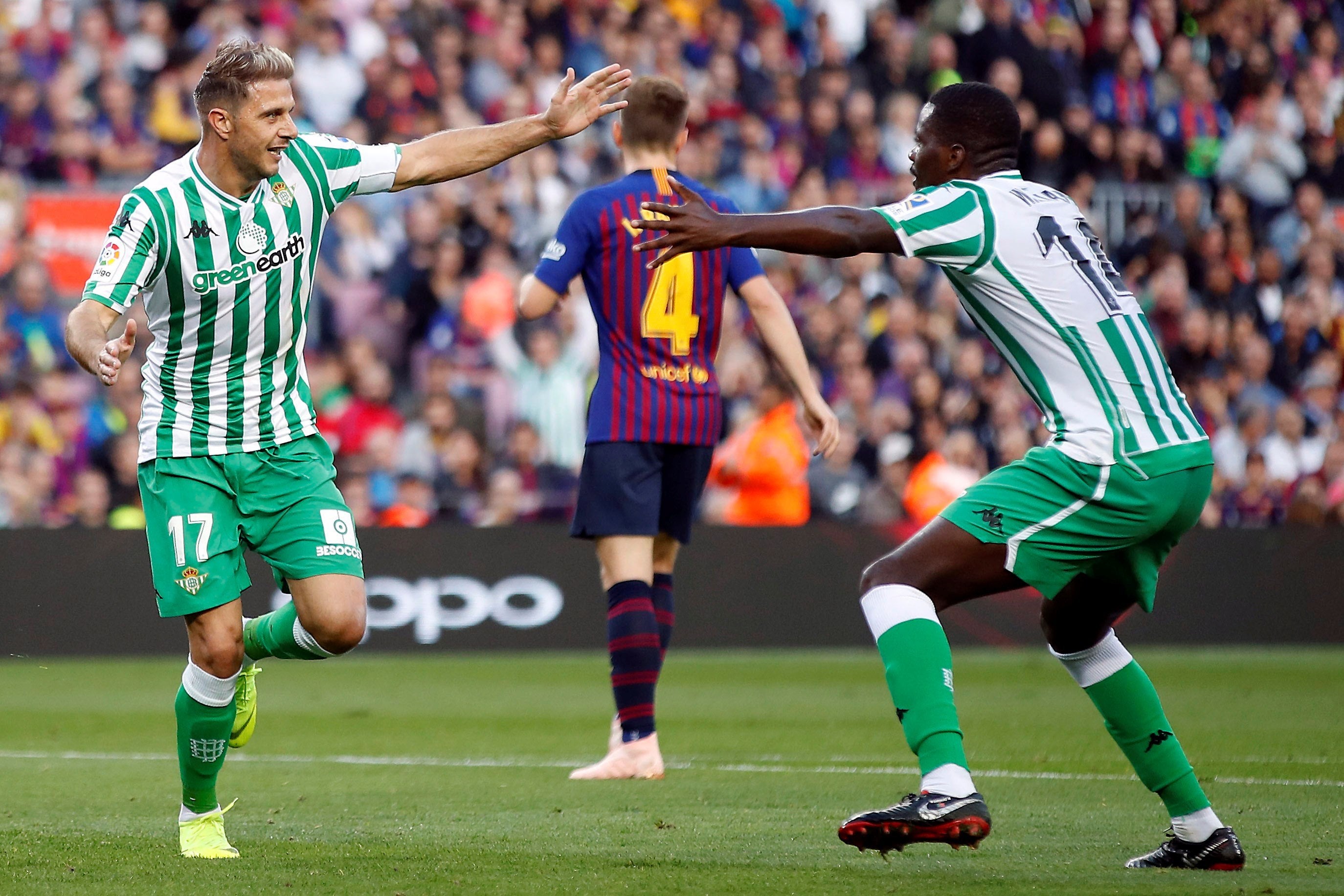 Joaquín: "Espero que Luis Enrique haya disfrutado, hemos hecho un planteamiento valiente ante un equipo difícil" Joaquín: "Espero que Luis Enrique haya disfrutado, hemos hecho un planteamiento valiente ante un equipo difícil"