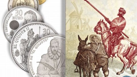Monedas y dibujos que se podr&aacute;n ver en la exposici&oacute;n