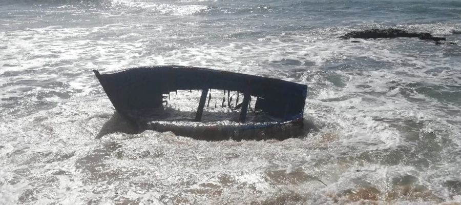Patera destruida en Caños de Meca Patera destruida en Caños de Meca