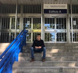 David García, un ourensano de 23 años estudiante del segundo curso del Máster Universitario en Ingeniería Aeronáutica David García, un ourensano de 23 años estudiante del segundo curso del Máster Universitario en Ingeniería Aeronáutica