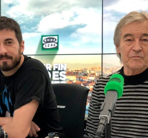 Luis Mendo, del grupo Suburbano y Miki Aute Luis Mendo, del grupo Suburbano y Miki Aute