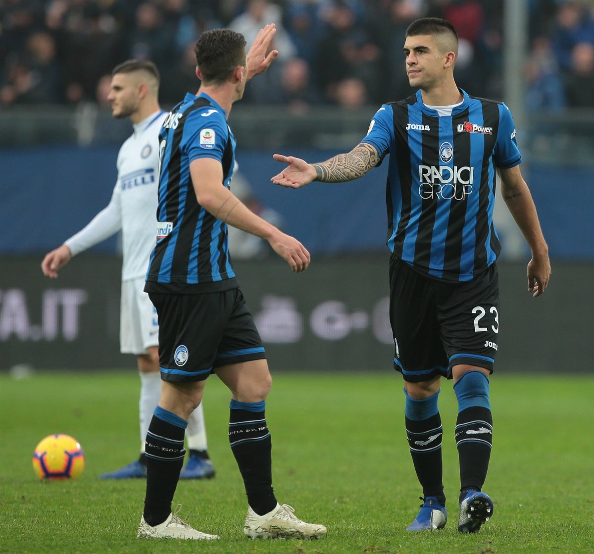 Batacazo del Inter ante el Atalanta a pesar de un nuevo gol de Icardi Batacazo del Inter ante el Atalanta a pesar de un nuevo gol de Icardi