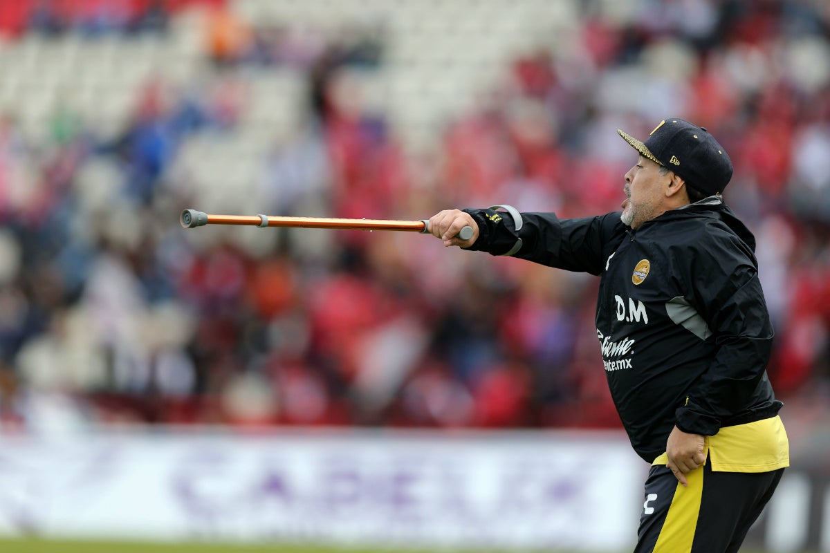 Maradona carga contra Scaloni: "Nunca fue un buen jugador, pegaba patadas nada más" Maradona carga contra Scaloni: "Nunca fue un buen jugador, pegaba patadas nada más"