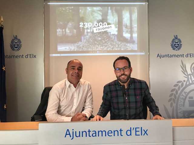 '230.000 razones', el lema con el que el Ayuntamiento de Elche llama a los ilicitanos a colaborar en la limpieza de la ciudad '230.000 razones', el lema con el que el Ayuntamiento de Elche llama a los ilicitanos a colaborar en la limpieza de la ciudad