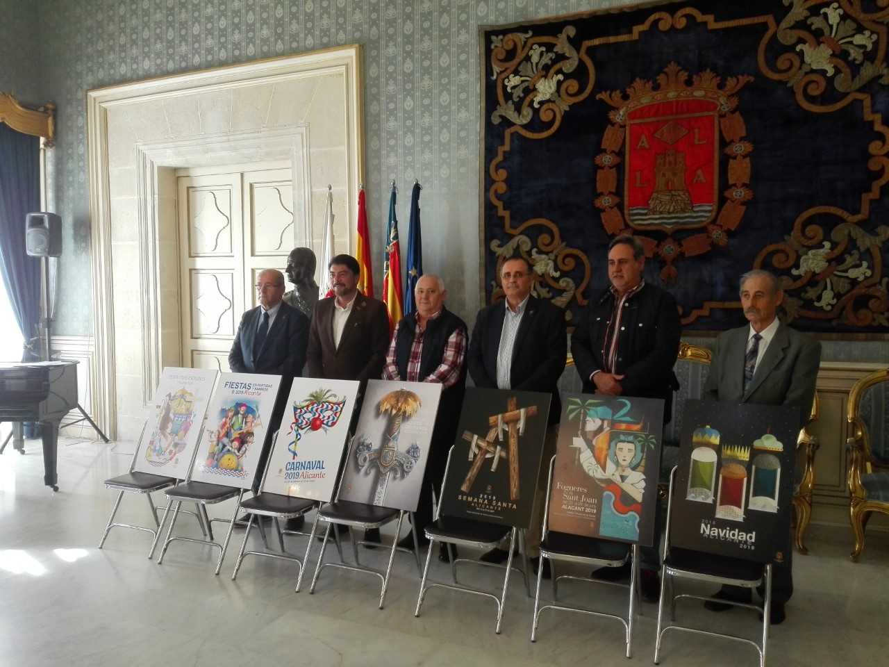 Elegidos los carteles de las Fiestas de Alicante para 2019 Elegidos los carteles de las Fiestas de Alicante para 2019