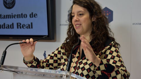 Sara Mart&iacute;nez, portavoz del equipo de Gobierno del Ayuntamiento de C.Real