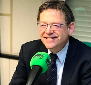 Ximo Puig durante una entrevista en Onda Cero. Ximo Puig durante una entrevista en Onda Cero.