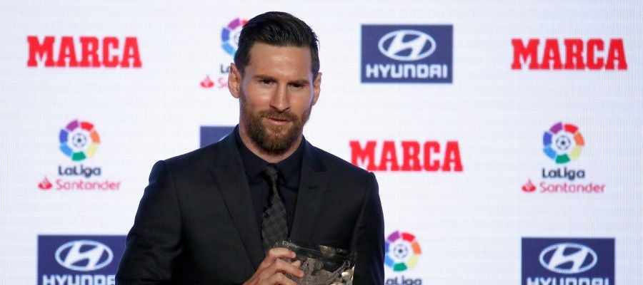 Leo Messi, Pichichi de la pasada temporada Leo Messi, Pichichi de la pasada temporada