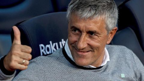 Seti&eacute;n, en el Camp Nou, con el Betis. 