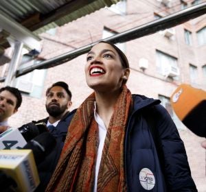 La congresista Alexandria Ocasio-Cortez La congresista Alexandria Ocasio-Cortez