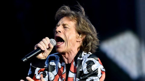 Mick Jagger en uno de sus &uacute;ltimos conciertos
